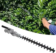 ElgnAura 26mm Hedge Trimmer Attachment, Dual Action Articulating, Heavy Duty Steel Hedge Trimmer Blade, Essential Replacement Parts for Garden Tools