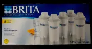 Brita Pitcher Replacement Filters 5-Pack [ *** BRAND NEW *** ] Sealed