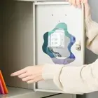 Frameless Magnetic Locker Mirror Safe to Use Wide Range of Applications