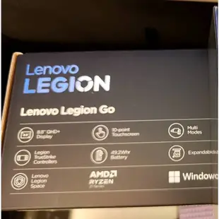 聯想拯救者 LEGION Go 8.8吋掌上型遊戲機 windows11 AMD  steam