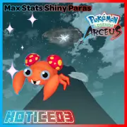 Pokemon Legends: Arceus Shiny Paras Max Stats
