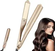 Navoby 2 in 1 Straightener and Curler, Navoby 2 in 1 Hair Straightener, Navoby Hair Curler, Twist Flat Iron Hair Straightener, Curler Straightener Combo for Thick Hair and Curly Hair