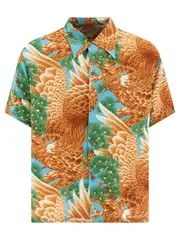 [Sun Surf] Sun Surf-Taka Master Of The Run Shirts Marrone-Uomo M Brown