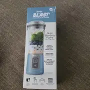 Ninja Blast Portable Blender 16oz Blue dishwasher safe USB rechargeable smoothie