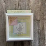 Carter's Child of Mine SHADOWBOX HANDPRINT KIT Girl or Boy WHITE FRAME 7.5x7.5x2