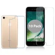 x10 Soft Film Screen Protector for Apple iPhone SE 2022 3rd Gen Front and Back