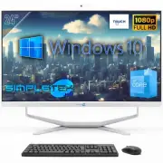 All IN One 24 " FHD Touch I3 12° Gen Win10 RAM 4gb SSD 120gb PC Fixed Webcam 2k_