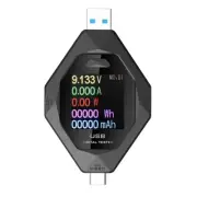 Multi-Function Voltage Current Meter Type-C&USB 1.44inch Fast Charging 2008