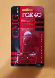 Fox 40 Classic CMG Whistle Official Coach Safety Alert Rescue W/ LANYARD
