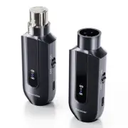 XIAOKOA Wireless Microphone System Transmitter/Receiver Set Wireless Transmitter