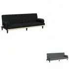 Sofa Bed with Armrests Chaise Lounge Couch Day Bed Recliner Fabric vidaXL