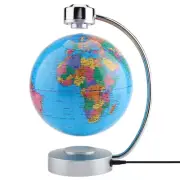 Floating Globe Office Desk Display Levitating Rotating Planet Earth Ball Blue US