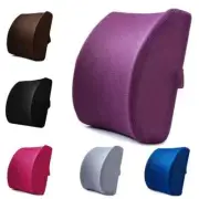 Soft Memory Foam Lumber Support Back Massager Pillow Back Massager Waist Cushion