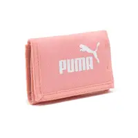 在飛比找PChome24h購物優惠-Puma 彪馬 錢包 Phase Wallet 粉紅 白 零