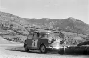 Malcolm News Julian Chitty Mini Cooper 1967 Rally Car Old Photo