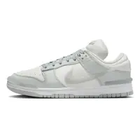 在飛比找momo購物網優惠-【NIKE 耐吉】W Dunk Low Twist 灰白 厚