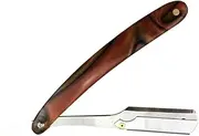 Beavorty Chic Straight Razor Holder for Men Vintage Manual Shaving Tool for Barbershops and Salons to Use Hair Shaper for Beard and Sideburns Steel