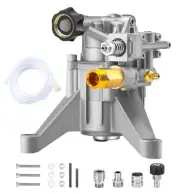 M MINGLE 7/8" Shaft Vertical Pressure Washer Pump - 3000 PSI Power Washer Pum...