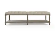 Brosa Petite Fleur Ottoman (French Beige)
