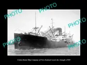 OLD HISTORIC PHOTO UNION STEAM SHIP Co OF NEW ZEALAND THE ARMAGH c1910