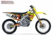 1999 2000 RM 125 / 250 GRAPHICS KIT SUZUKI RM125 / RM250 BIKE DECALS