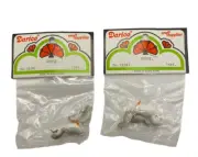 Vtg Geese Goose Miniature Tiny Fairy Garden Diorama Railroad Darice 2 Pack Lot
