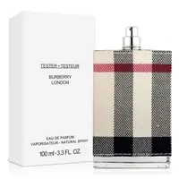 在飛比找PChome24h購物優惠-Burberry 倫敦女性淡香精-Tester(100ml)