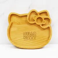 在飛比找蝦皮商城精選優惠-三麗鷗 Hello Kitty 凱蒂貓 原木造型餐盤 餐盤 
