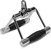 Yes4All Double D Row Handle Cable Attachment, Combo Tricep Pulldown Rope, Cable Machine Accessories for Home Gym