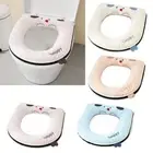 Magic tape Toilet Mat Washable Toilet Protection Pad Bathroom Toilet