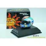 稀有 羅西鬼臉安全帽模型MINICHAMPS 1/8 1:8 ROSSI AGV MOTOGP MUGELLO 2008