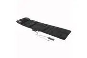 HOMASA Full Body Massage Mat Pillow Electric Heating Pad Neck Shoulder Back Hip Leg Massager Shiatsu Relax 10 Vibration Motors Chair Car Seat Cushion
