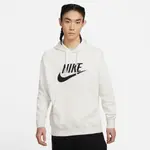 NIKE 上衣 長袖上衣 帽T 運動 男 基本款 款 大LOGO 帥氣好搭配 米色 DX1518030