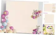 Wedding Arch Cover 6.6FT x 6.6FT Square Spandex Arch Backdrop 6.6x6.6FT Beige