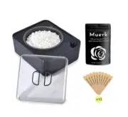 Muerk Home Wax Warmer for Hair Removal with Large bag Hard Wax Beans - Open Box