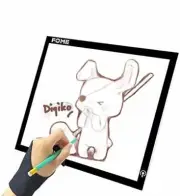 Fome Ultra Thin B4 LED Tracing Light Box - Stenciling, Drawing - USB, LED Bright