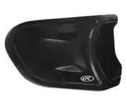 New Rawlings Baseball Batter’s Helmet Extension Black - Left Hand Batter Handed