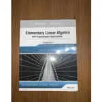 ELEMENTARY LINEAR ALGEBRA 線性代數 作者:HOWARD ANTON&CHRIS RORRES