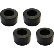 W8054 Scalextric Spare Micro Scalextric Tyres ×4 (2 Front + 2 Rear)