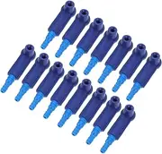 15pcs Brake Oil Brake Fluid Changer Pneumatic Brake Fluid Brake Fluid Tool Oil Tool Brake Oil Changer Brake Bleeder Adapter Blue