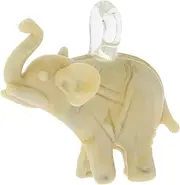 [Glass Of Venice] GlassOfVenice Murano Glass Elephant Pendant