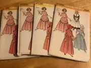 1970 SIMPLICITY #9136-GIRLS PILGRIM-PRAIRIE-REVOLUTIONARY COSTUME PATTERN FF