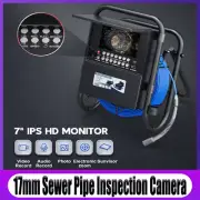 7 Inch IPS Sewer Inspection Camera IP68 Industrial Endoscope Inspection System