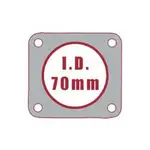 Aunger 10pk Exhaust Gasket Daewoo Espero Cielo - DWG001R-10