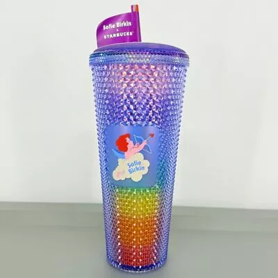 Sofie Birkin + Starbucks Colab 24-Ounce Studded Plastic Cold Cup Tumbler