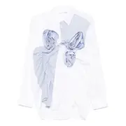 [COMME des GARCONS SHIRT] Cotton Plain Poplin X Cotton Shirt