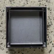 2 In 1 Tile Insert Or Normal Floor Waste - Gun Metal Grey 88mm