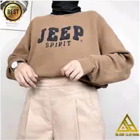 在飛比找蝦皮購物優惠-毛衣 JEEP 中性 I 夾克連帽衫衣服男士女士 JUMPE