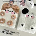 NEW KAWAII FLUFFY CAT KPOP PHOTOCARD BINDER COLLECT BOOK IDO