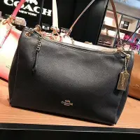 在飛比找Yahoo!奇摩拍賣優惠-全館免運 COACH 全新正品 28966 經典素面牛皮拉鏈